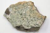 Green Prehnite Crystal Cluster - Morocco #191002-1